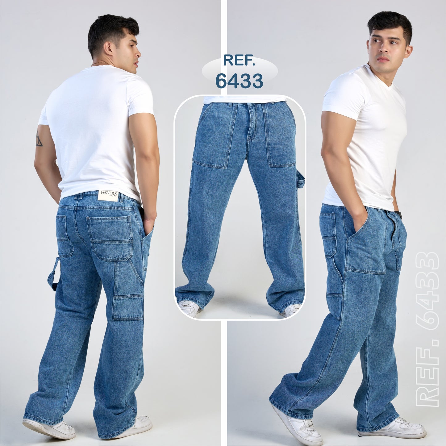 JEANS  CABALLERO CARGO 6433