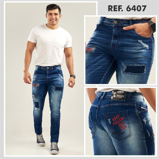 JEANS  CABALLERO URBANO SLIM 6407