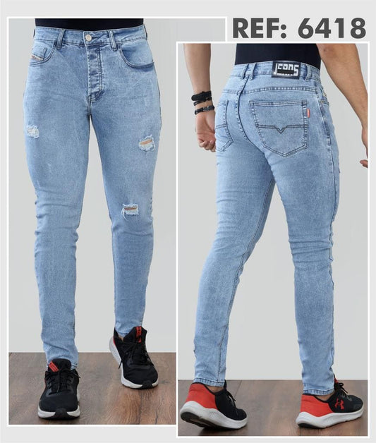 JEANS CABALLERO SKINNY BLUE 6418