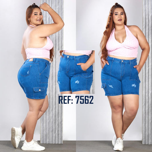 PLUS SIZE BICICLETERO  CLARO 7562